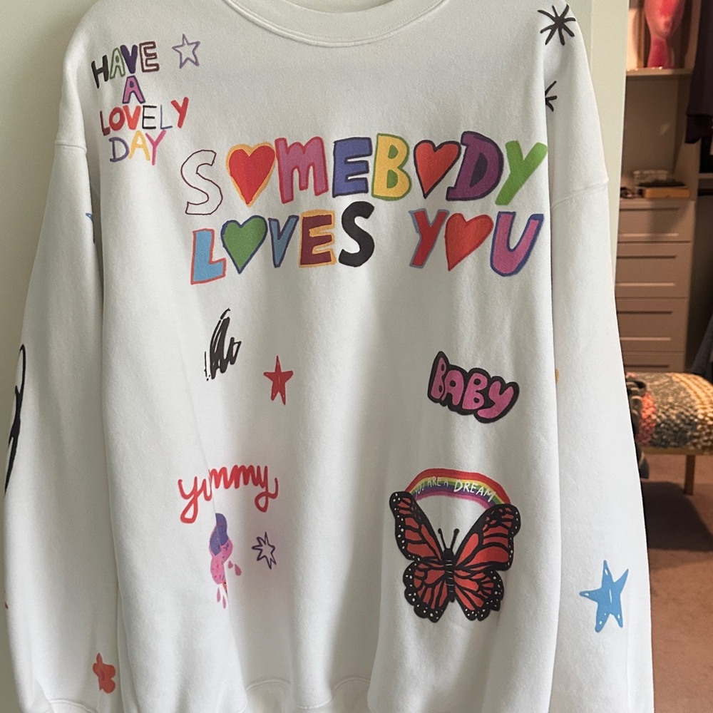 Colorful Graphic Women's Sweatshirt